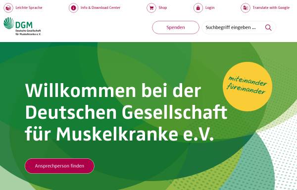 Deutsche Gesellschaft für Muskelkranke (DGM)