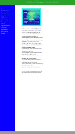 Vorschau der mobilen Webseite tourette-syndrom.de, Tourette-Syndrom-Homepage