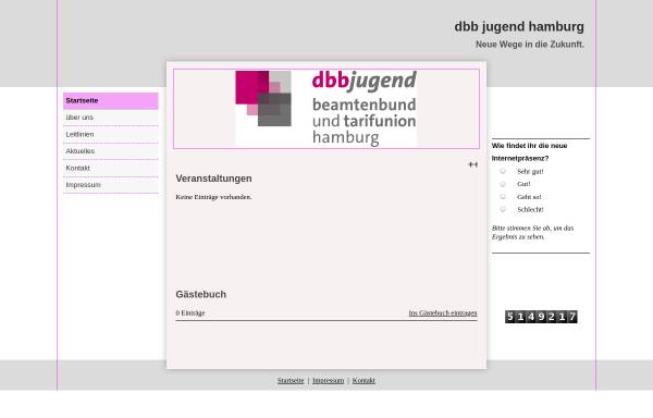 Vorschau von www.dbbj-hh.de, DBB Jugend Hamburg