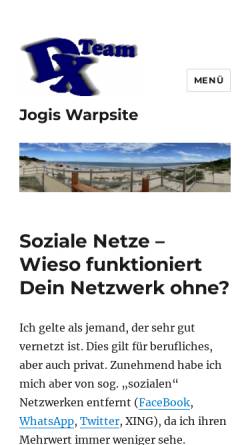 Vorschau der mobilen Webseite www.warpsite.de, OS/2-Config.sys