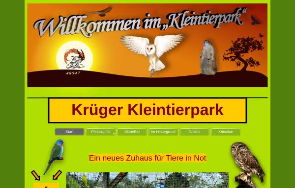 Vorschau von www.krueger-kleintierpark.de, Krüger, Bernd