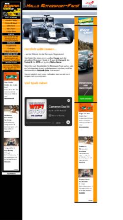 Vorschau der mobilen Webseite www.motorsport-forum.de, Motorsport-Forum