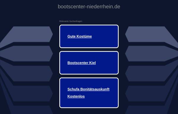 Vorschau von www.bootscenter-niederrhein.de, Bootscenter Niederrhein GMBH