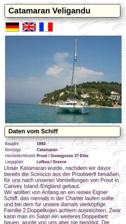 Vorschau der mobilen Webseite yacht4you.com, Yacht4you
