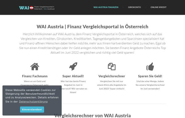 Vorschau von www.wai-austria.at, WAI-Austria - Zugang für alle