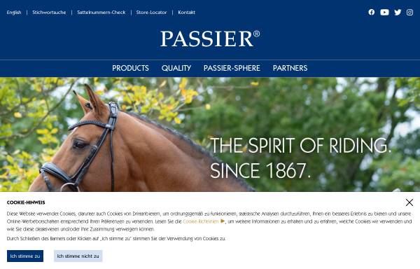 Vorschau von www.passier.com, G. Passier & Sohn GmbH