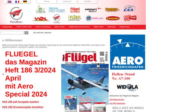 Vorschau von www.flying-pages.com, Flying Pages