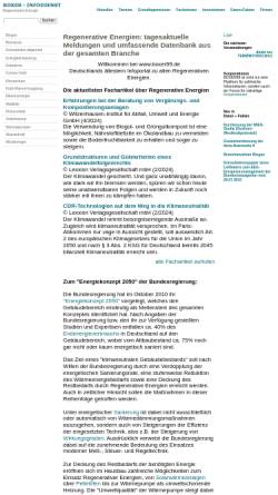 Vorschau der mobilen Webseite www.boxer99.de, Boxer-Infodienst: Regenerative Energie