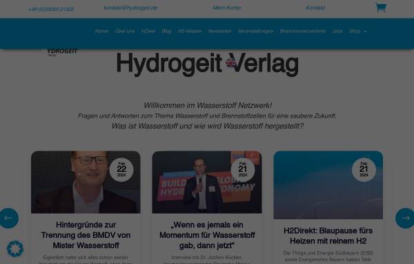 Vorschau von www.hydrogeit-verlag.de, Hydrogeit Verlag