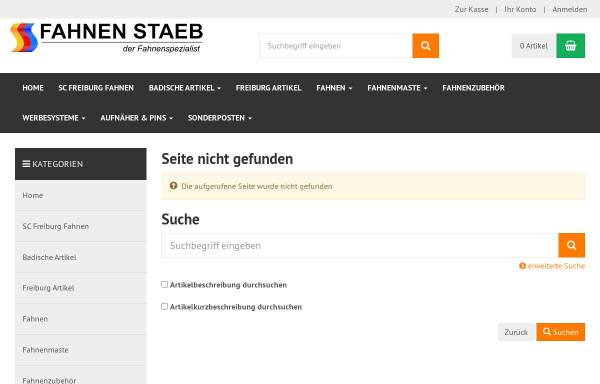 Vorschau von www.fahnen-staeb.de, Fahnen-Staeb