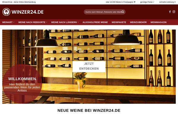 Vorschau von www.weinkompass.de, Weinkompass