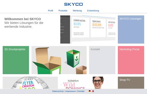 Vorschau von www.skyco.de, Skyco Vision