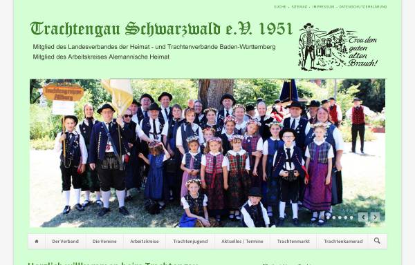 Vorschau von www.trachtengau-schwarzwald.de, Trachtengau Schwarzwald e.V.
