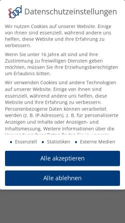 Vorschau der mobilen Webseite www.bad-ev.de, Bad e.V.
