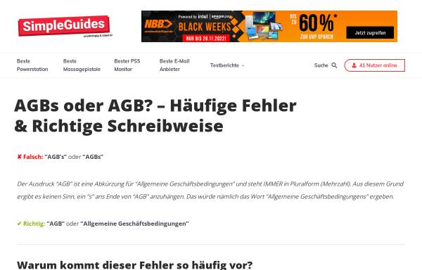 Vorschau von www.agb-s.de, agb-s.de