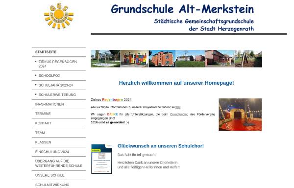 Vorschau von www.ggs-alt-merkstein.de, Grundschule Alt-Merkstein