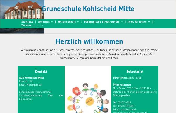 Vorschau von www.grundschule-kohlscheid.de, Grundschule Kohlscheid-Mitte