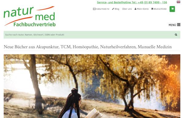 Vorschau von www.naturmed.de, Naturmed Fachbuchvertrieb