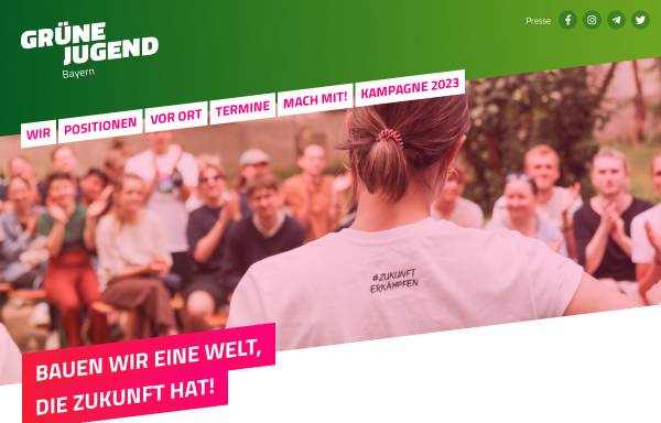 Vorschau von www.gj-bayern.de, Grüne Jugend Bayern
