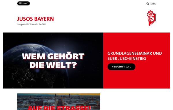 Vorschau von www.jusos-bayern.de, Jusos Bayern