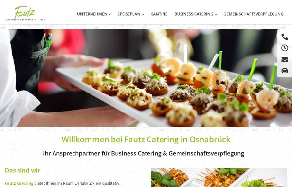 Vorschau von www.fautzcatering.de, Fautz Catering