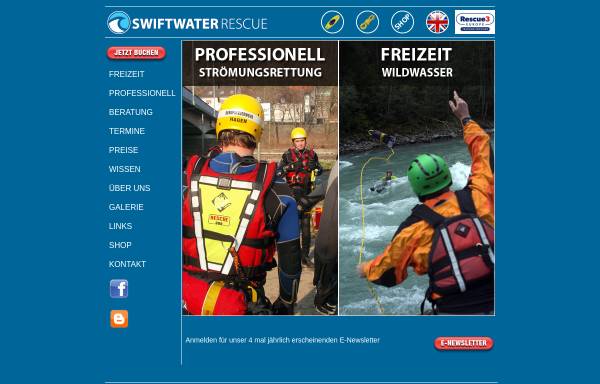 Vorschau von www.swiftwaterrescue.at, Swiftwaterrescue
