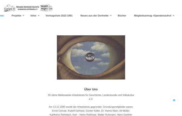 Vorschau von www.wak-geschichte.de, Wellesweiler Arbeitskreis für Geschichte, Landeskunde und Volkskultur e.V.