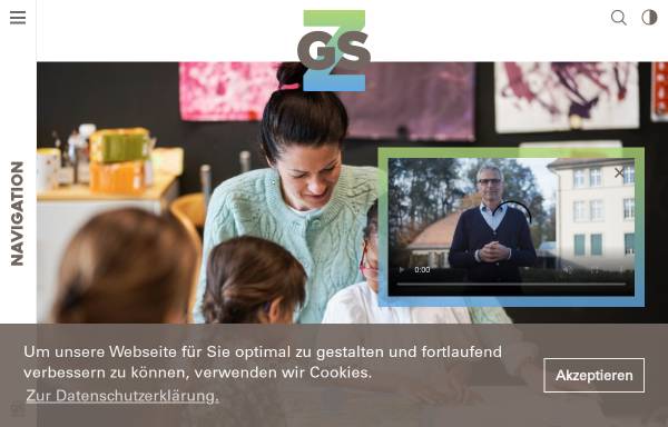 Vorschau von www.zgsz.ch, Zentrum für gehörlose und schwerhörige Kinder Zürich