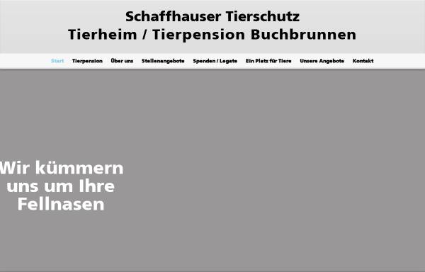 Vorschau von www.schaffhauser-tierschutz.ch, Schaffhauser Tierschutz