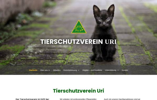 Vorschau von www.tierschutzverein-uri.ch, Tierschutzverein Uri