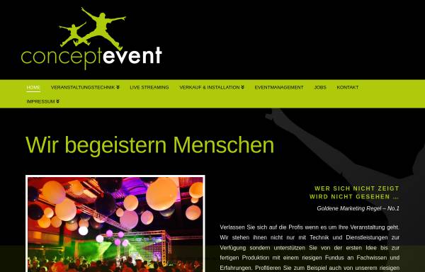 Vorschau von concept-event.de, Concept Event & Medien