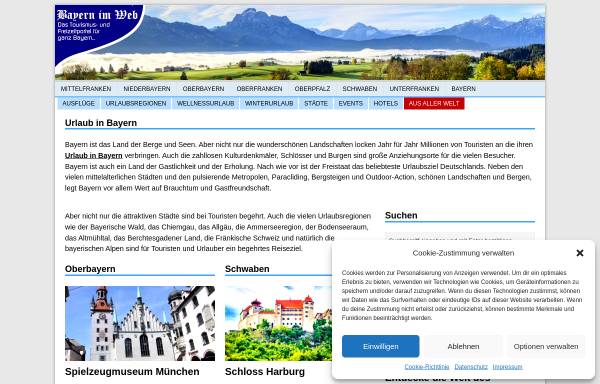 Vorschau von www.bayern-im-web.de, Bayern im Web