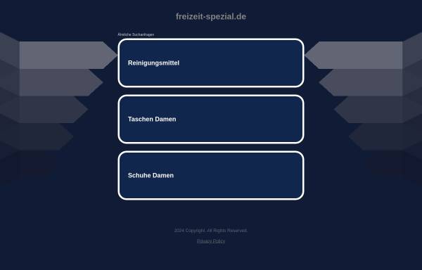 Vorschau von www.freizeit-spezial.de, Freizeit-spezial.de