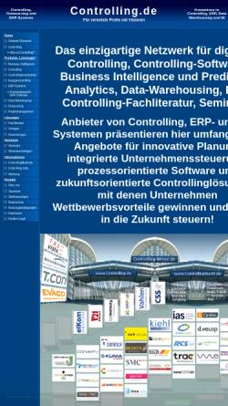 Vorschau der mobilen Webseite www.controlling.de, ICB Dipl.-Ing. (FH) Herbert Bergmann