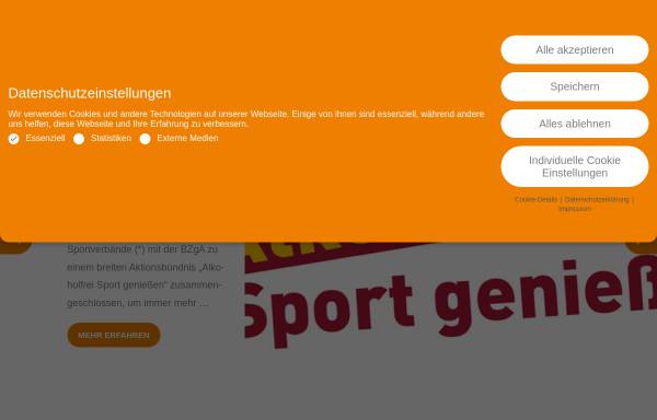 Vorschau von www.bsj.org, Juniorteam der Bayerischen Sportjugend