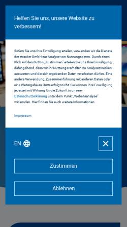 Vorschau der mobilen Webseite www.blm.de, Bayerische Landeszentrale für neue Medien - BLM