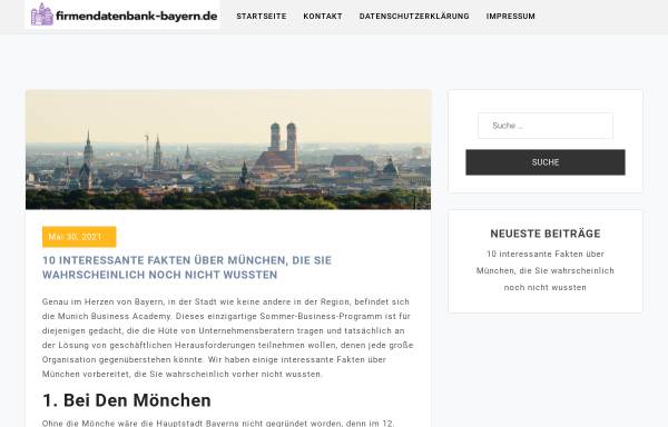Vorschau von www.firmendatenbank-bayern.de, ISDF GmbH