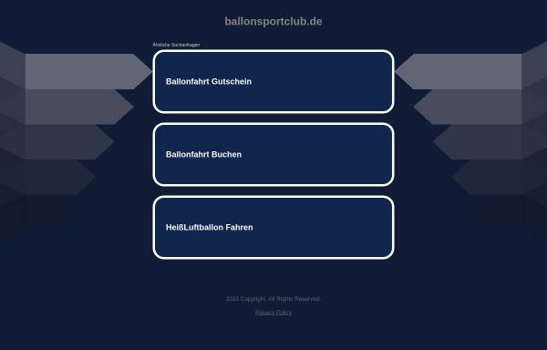 Vorschau von www.ballonsportclub.de, Ballonsportclub Havelland