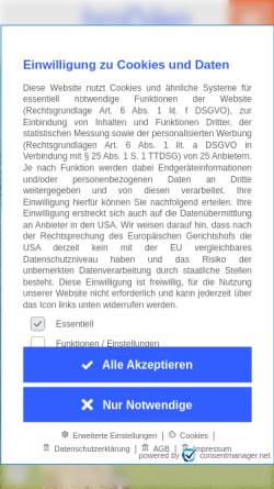 Vorschau der mobilen Webseite www.landurlaub-in-brandenburg.de, Landurlaub im Reiseland Brandenburg