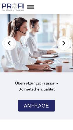Vorschau der mobilen Webseite www.uebersetzer-litauisch.de, Jolanta Liesener
