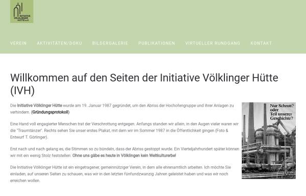 Vorschau von www.initiative-voelklinger-huette.de, Initiative Völklinger Hütte e.V.