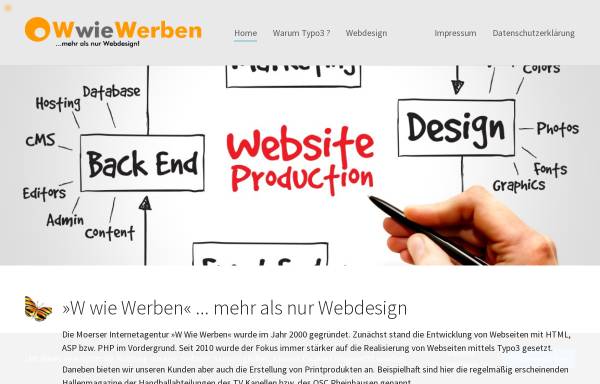 Vorschau von www.w-wie-werben.de, Albert Brons Internetdienste