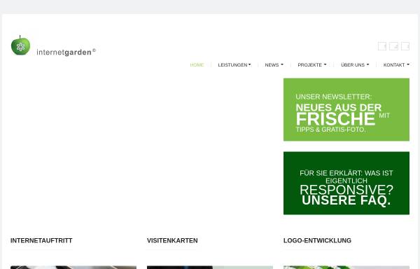 Vorschau von www.internetgarden.de, Internetgarden - Uta Anne Kroder