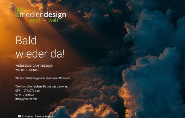 Mediendesign print+web, Jürgen Trütner