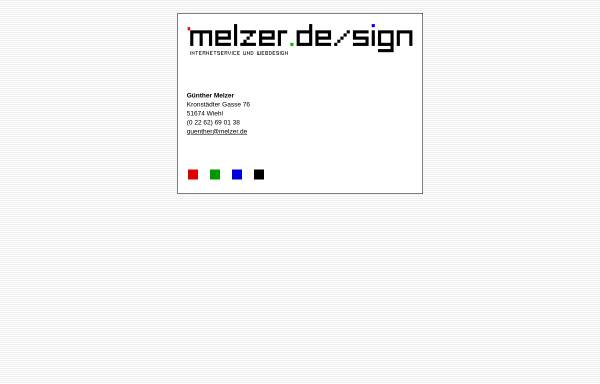 Vorschau von www.melzer.de, Melzer Webdesign