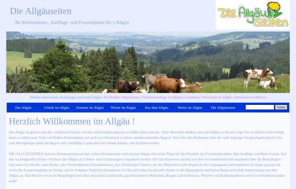 Vorschau von www.die-allgaeuseiten.de, Die Allgäuseiten