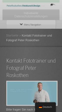 Vorschau der mobilen Webseite www.neuemediendesign.de, Roskothen Neue Medien & Design
