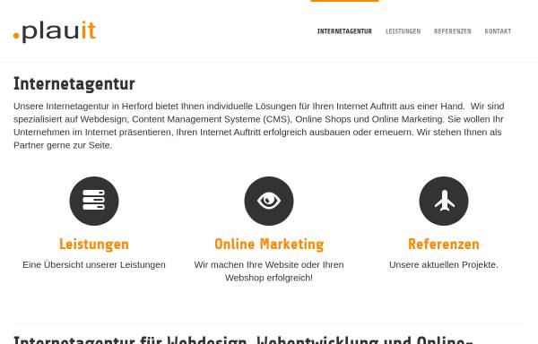 Vorschau von www.plau-it.de, Plau IT-Consulting