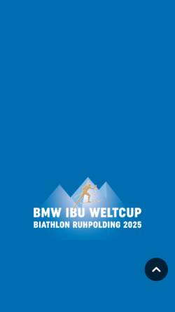Vorschau der mobilen Webseite www.biathlon-ruhpolding.de, Biathlon Ruhpolding