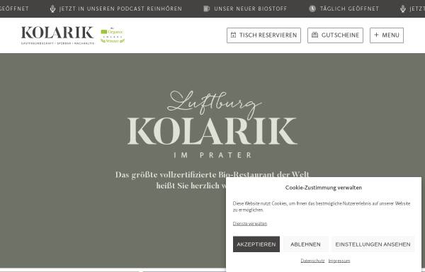 Vorschau von www.kolarik.at, Kolarik's Freizeitbetriebe